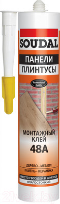 Жидкие гвозди Soudal 48А (280мл, бежевый)