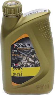Моторное масло Eni I-Ride Moto 20W50 (1л)