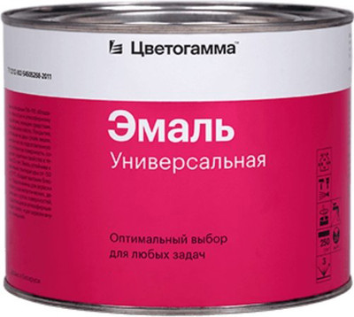 Эмаль Цветогамма ПФ-115 ТУ (800г, синий)