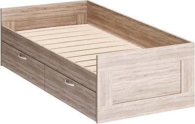 Кровать-тахта Mio Tesoro Сириус раздвижная 90x200 2.02.08.450.3 (дуб сонома)