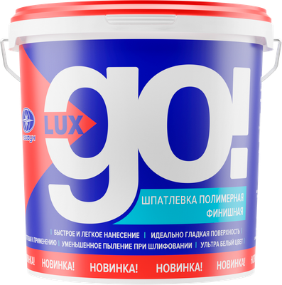 Шпатлевка готовая Тайфун Lux Go полимерная (5кг)