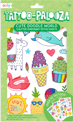 Набор временных татуировок OOLY Милашества 176-004