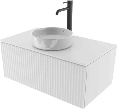 Тумба под умывальник ЗОВ Кито 60 / K60LW0MFWPM (флавио белый)