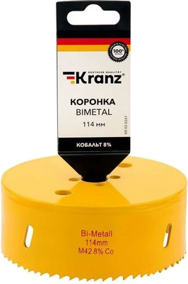 Коронка Kranz Bimetal KR-92-0247