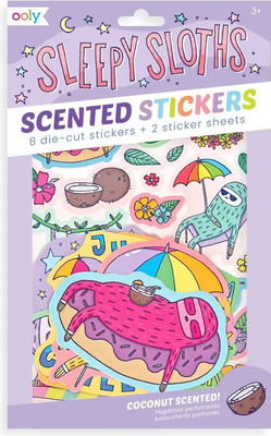 Набор наклеек OOLY Сонный ленивец 120-044