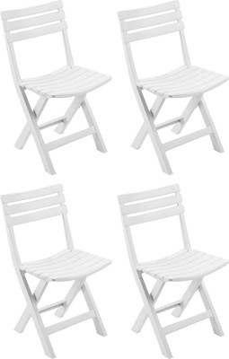 Комплект стульев садовых Ipae Progarden Birki / BIR80CBI-4 (4шт, белый)