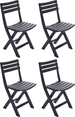 Комплект стульев садовых Ipae Progarden Birki / BIR80CAN-4 (4шт, антрацит)