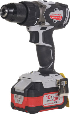 Аккумуляторная дрель-шуруповерт Интерскол ДА-13/36В (814.2.2.70)