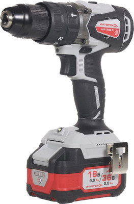 Аккумуляторная дрель-шуруповерт Интерскол ДАУ-13/36В (860.2.2.70)