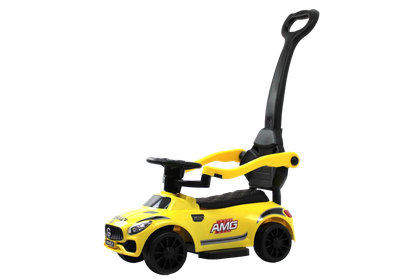 Каталка детская RiverToys F001FF-P (желтый)