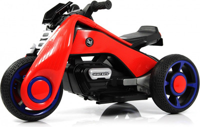 Детский мотоцикл RiverToys K333PX (красный)