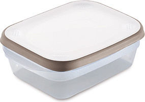 Контейнер Stefanplast 01121 (прозрачный/белый/светло-серый)