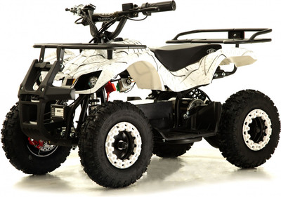 Детский квадроцикл RiverToys Anri Spider (белый)