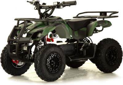 Детский квадроцикл RiverToys Anri Камуфляж (зеленый)
