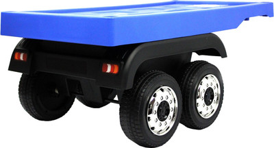 Прицеп для детского автомобиля RiverToys HL358 (синий)