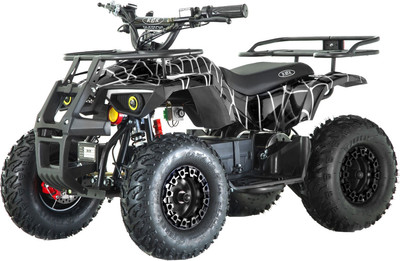 Детский квадроцикл RiverToys Tiki Lux Spider (черный)