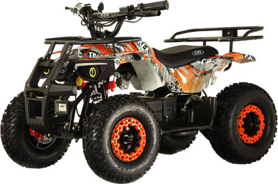 Детский квадроцикл RiverToys Tiki Lux (оранжевый)