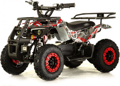 Детский квадроцикл RiverToys Tiki Special (красный)