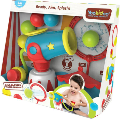 Игрушка для ванной Yookidoo Водяная пушка с шариками 40215