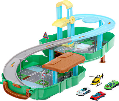 Паркинг игрушечный Автоград Безумные гонки 678-612A / 10137276