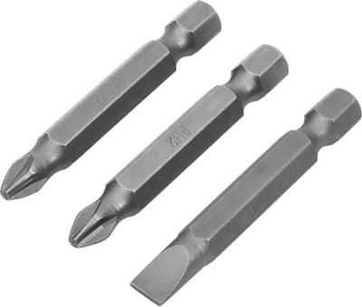 Набор бит Интерскол PH2, PZ2, SL1.0x6x50мм (0408.004)