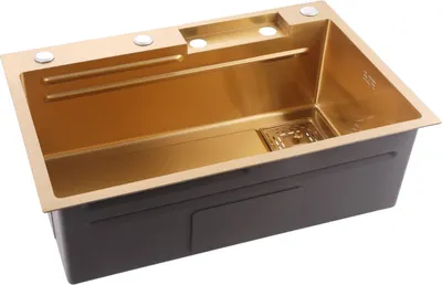 Мойка кухонная Abber Wasser Kreis AF2194G (золото матовое)