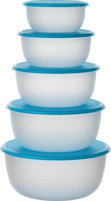 Набор контейнеров Swed house Редда 01.080.01.02.1 (прозрачный/голубой)