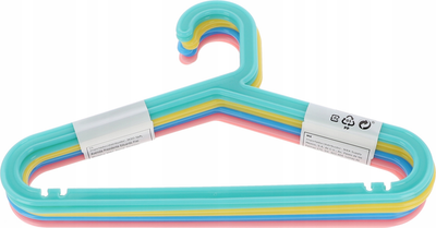 Набор пластиковых вешалок-плечиков Swed house Багии 01.042.01.02.1 (8шт, разноцветный)