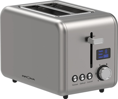 Тостер Krona Digitaler / КА-00007502 (нержавеющая сталь)