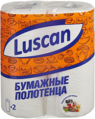 Бумажные полотенца Luscan 317393 (белый)