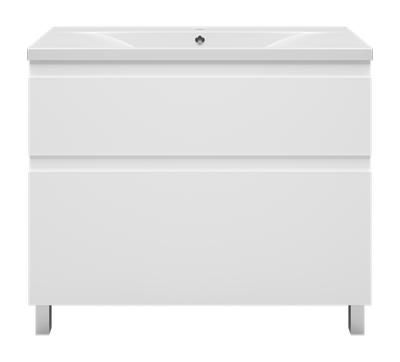 Тумба под умывальник Misty Лаки 100 / П-Лак-01100-0112Я