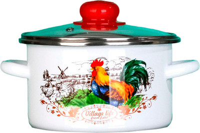 Кастрюля ЭСТЕТ Петушок / ЭТ-75371/3