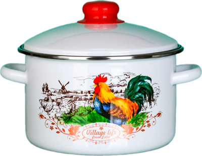 Кастрюля ЭСТЕТ Петушок / ЭТ-75380
