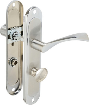 Ручка дверная VELA 62.23 WC SN/CP левая (сатин/хром)