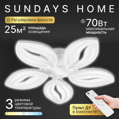 Люстра Sundays Home R-43 / 6341
