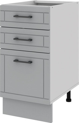 Шкаф-стол кухонный Stolline Грейс ш40 с 3 ящиками / 540.02