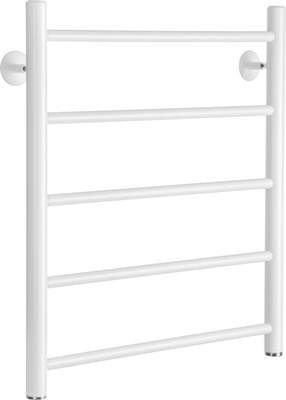 Полотенцесушитель водяной Ростела Виктория 500x600/5 1" (Ral 9016, нижнее подключение)