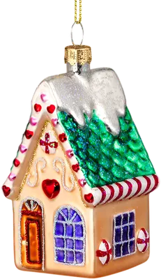 Елочная игрушка Erich Krause Decor. Карамельный домик / 62511