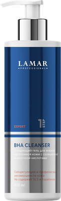 Гель для умывания Lamar Professional Bha Cleanser для жирной проблемной кожи (400мл)