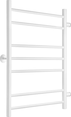 Полотенцесушитель водяной Ростела Свирель V 500x700/7 1" (Ral 9016, боковое подключение)