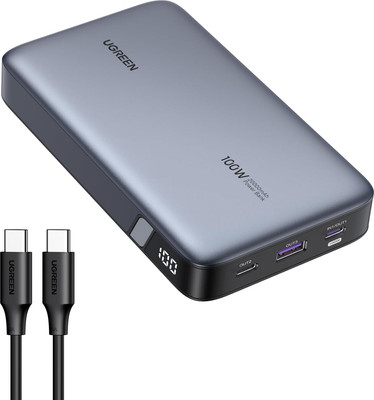 Портативное зарядное устройство Ugreen PB720 20000mAh / 25188 (серый)