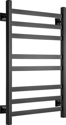 Полотенцесушитель водяной Ростела Квадро V 30 500х800/8 1/2" (Ral 9005, нижнее подключение)