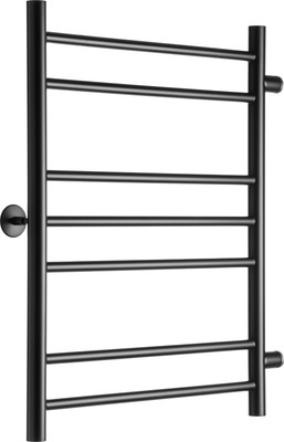 Полотенцесушитель водяной Ростела Свирель V 500x700/7 1" (Ral 9005, боковое подключение)