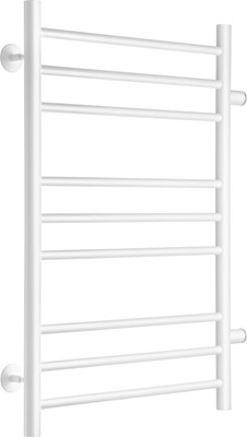 Полотенцесушитель водяной Ростела Свирель V 500x800/9 1" (Ral 9016, боковое подключение)