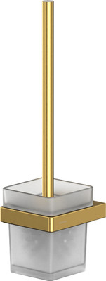 Ершик для унитаза Whitecross Cubo CU2470GLB (брашированное золото)