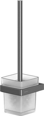 Ершик для унитаза Whitecross Cubo CU2470GM (оружейная сталь)