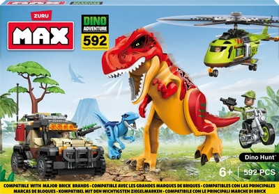 Конструктор Zuru Дино-Приключения S1 / 83156 (592эл)