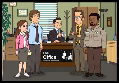 Постер Citydecor The Office 8 (21x30)