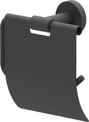 Держатель для туалетной бумаги Whitecross Ergo ER2262BL (черный матовый)