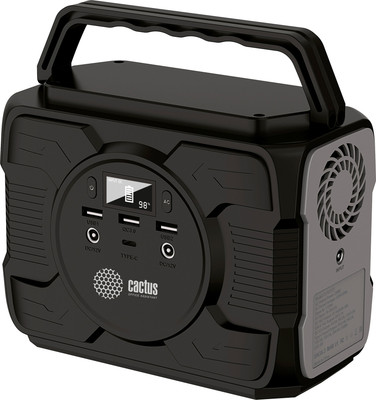 Портативная зарядная станция Cactus CS-PCS172 48000mAh (черный/серый)